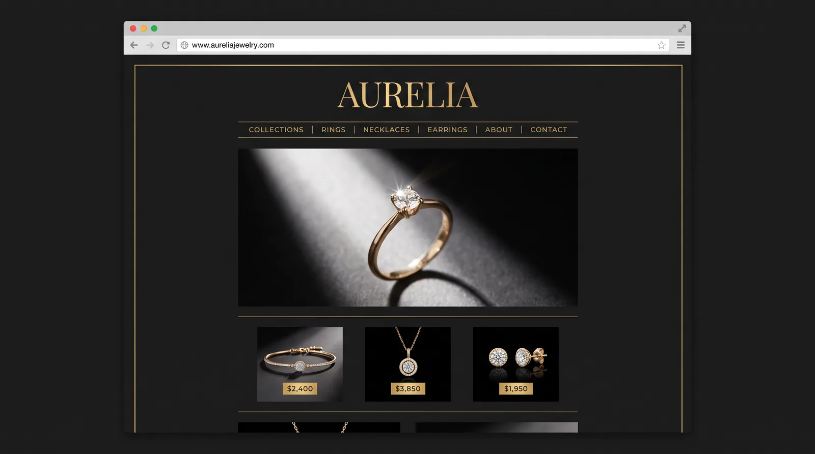 Luxury jewelry